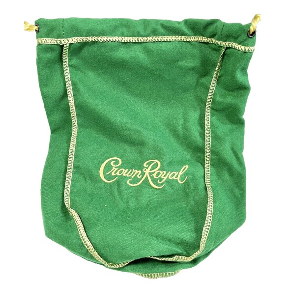 Seven .750 Crown Royal Bags Mixed Lot of 7 Purple, Green, and Tan Bags - Picture 3 of 16